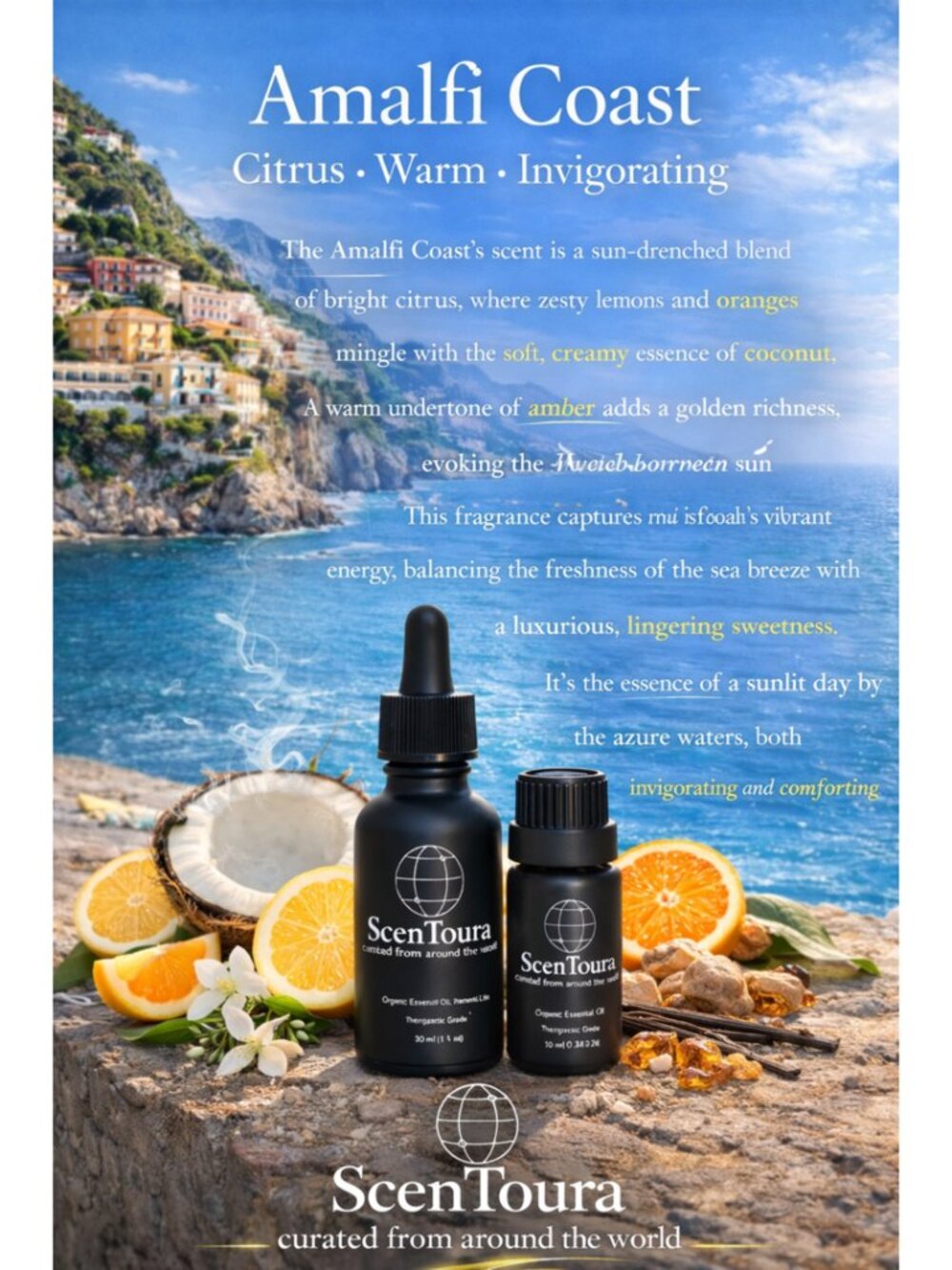 Amalfi Coast - Scent Oil - 10 ml bottle